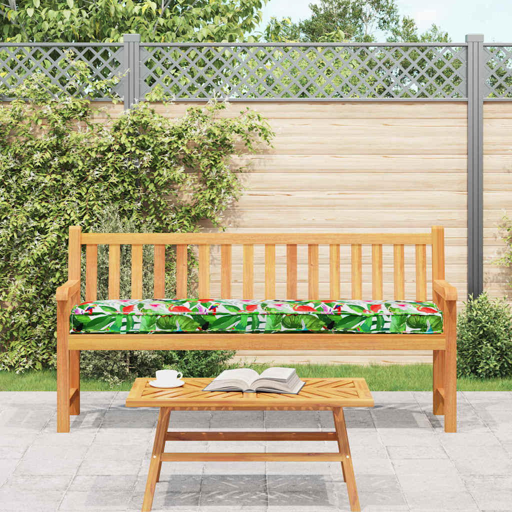 vidaXL Μαξιλάρι παλέτας Floral Τροπική Ζούγκλα 200 x 40 x 8 εκ.