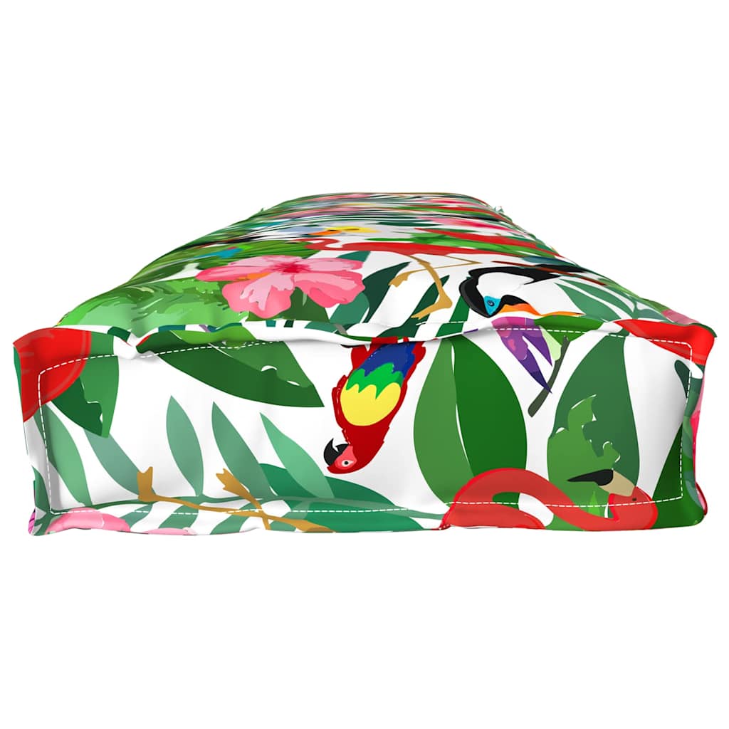vidaXL Μαξιλάρι παλέτας Floral Τροπική Ζούγκλα 200 x 40 x 8 εκ.