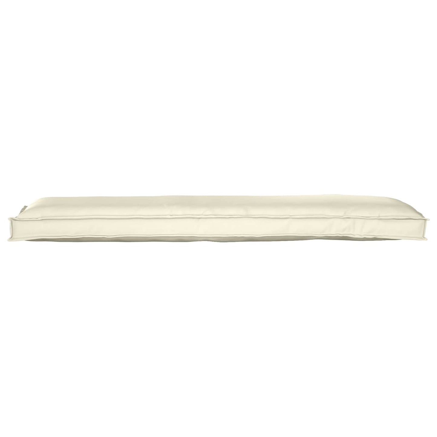vidaXL Σετ Μαξιλαριών Πάγου 2 pcs Κρεμ 150 x 40 x 8 εκ.