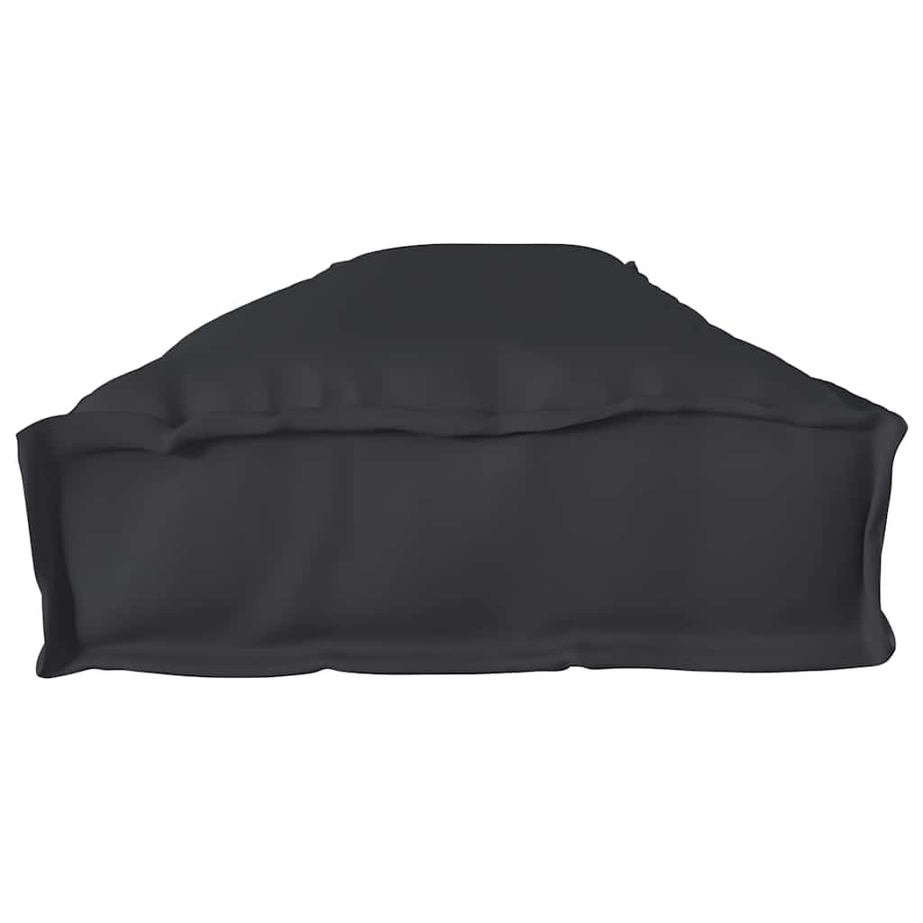 vidaXL Σετ Μαξιλαριών Πάγου 2 pcs Μαύρο 200 x 40 x 8 εκ.