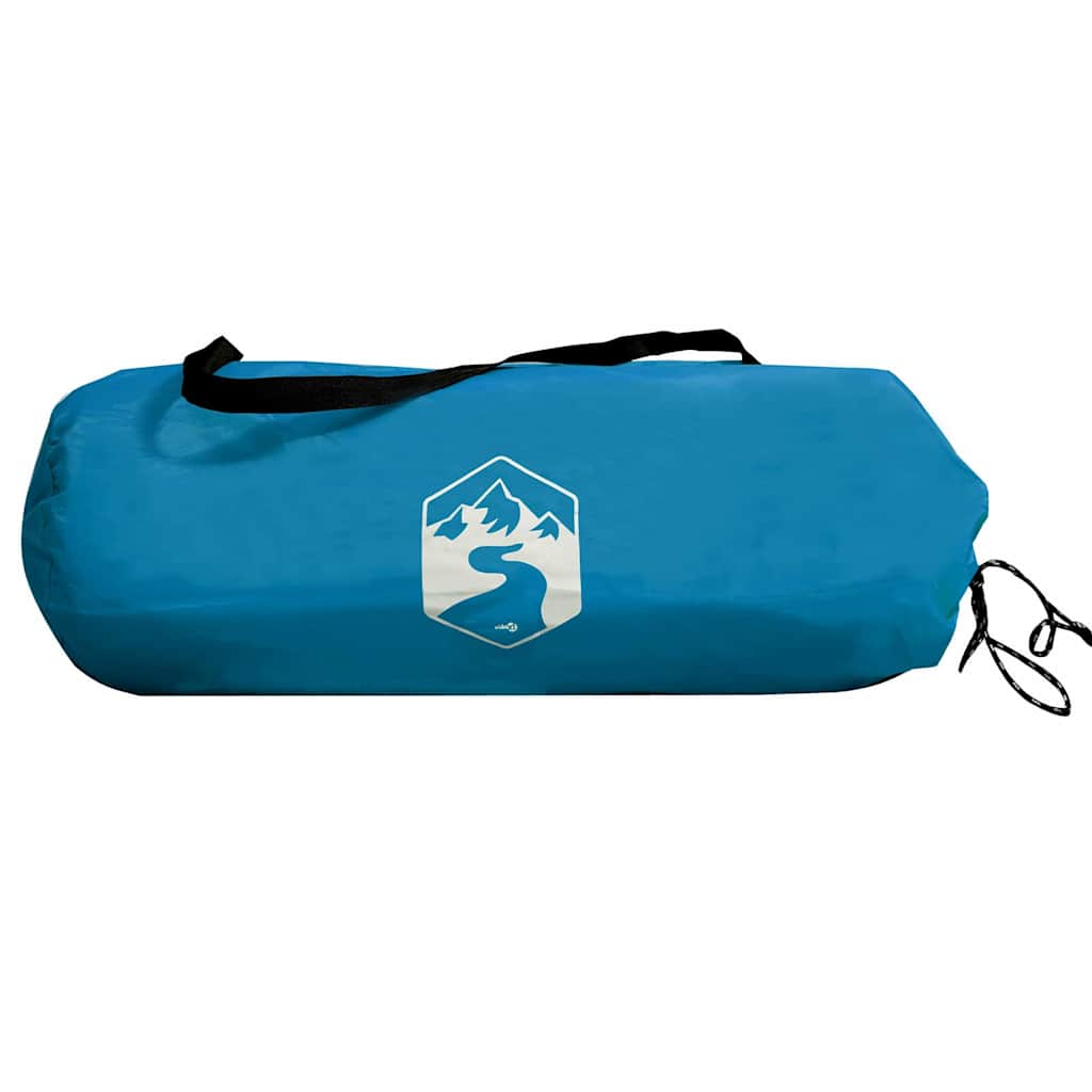 vidaXL Σκηνή με στέγη Μπλε και Μαύρο 285 x 255 x 245 cm Πολυεστέρας