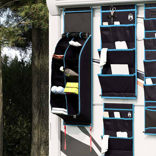 vidaXL Τσάντα Αποθήκευσης Μαύρο, Μπλε 140 x 43 εκ. Οξφόρδη