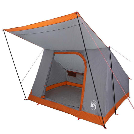 vidaXL Σκηνή Γκρι και πορτοκαλί 282 x 225 x 154 εκ