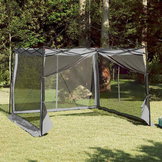 vidaXL Μεσαία Εσωτερική Σκηνή Γκρι 303 x 303 εκ.