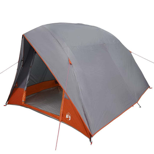 vidaXL Σκηνή Γκρι και πορτοκαλί 275 x 230 x 140 εκ.