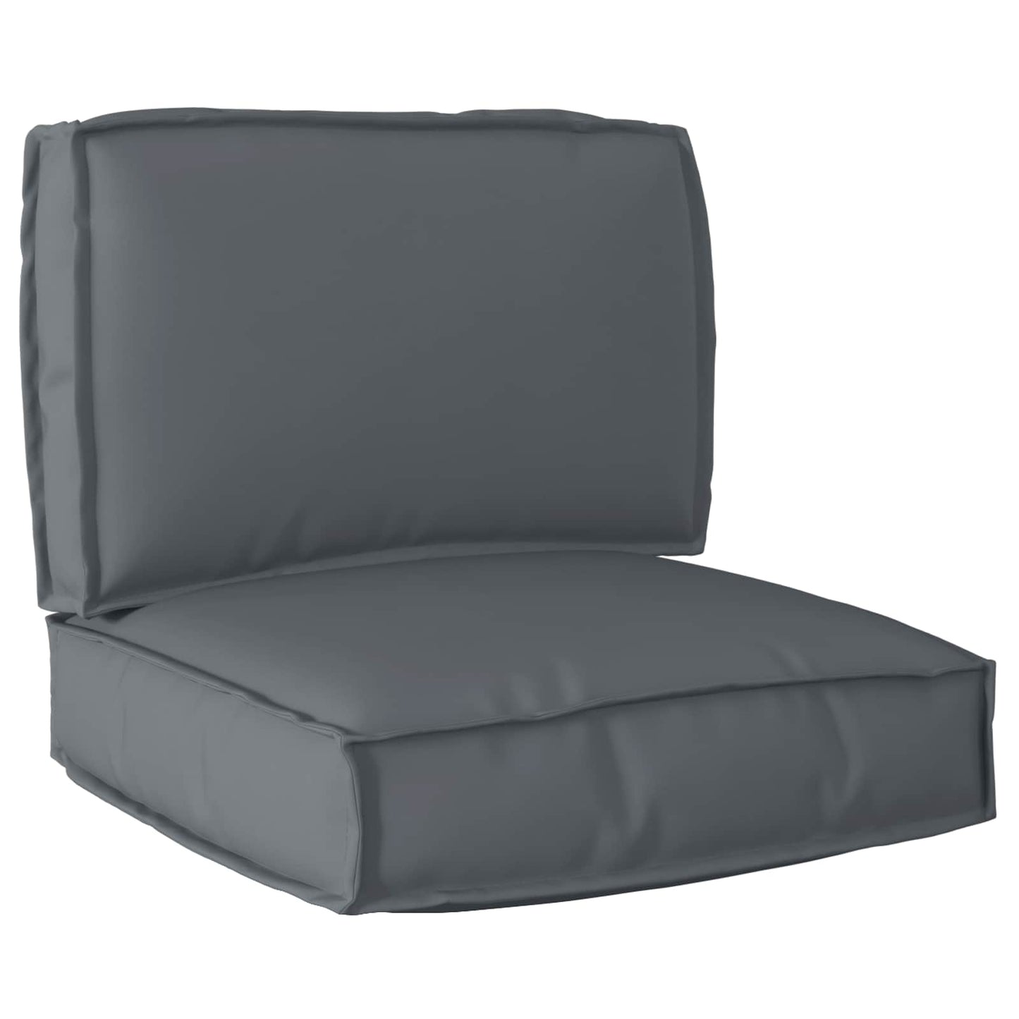 vidaXL Σετ Μαξιλαριών Πάγου 2 pcs Ανθρακί Ύφασμα Όξφορντ