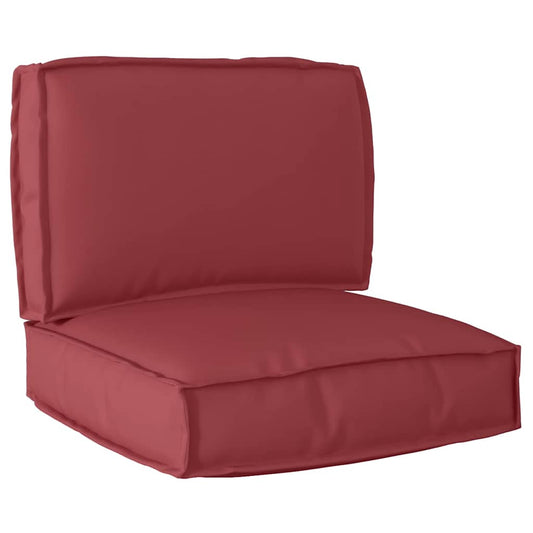 vidaXL Σετ Μαξιλαριών Πάγου 2 pcs Μπορντό 60 x 60 x 12 cm