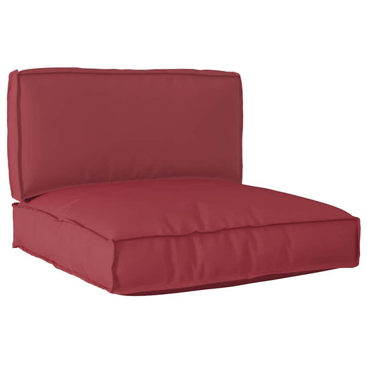 vidaXL Σετ Μαξιλαριών Πάγου 2 pcs Μπορντό 80 x 80 x 12 cm
