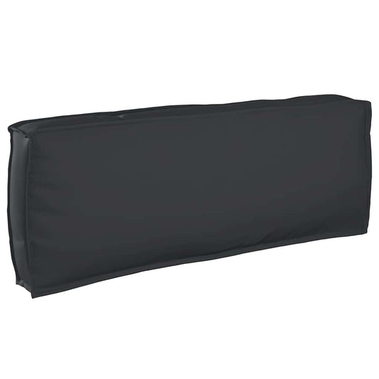 vidaXL Σετ Μαξιλαριών Πάγου 2 pcs Μαύρο 120 x 80 x 12 cm Ύφασμα Oxford