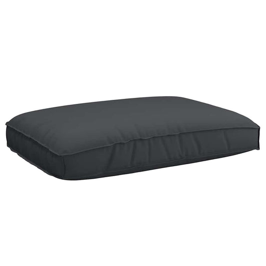 vidaXL Σετ Μαξιλαριών Πάγου 2 pcs Μαύρο 120 x 80 x 12 cm Ύφασμα Oxford