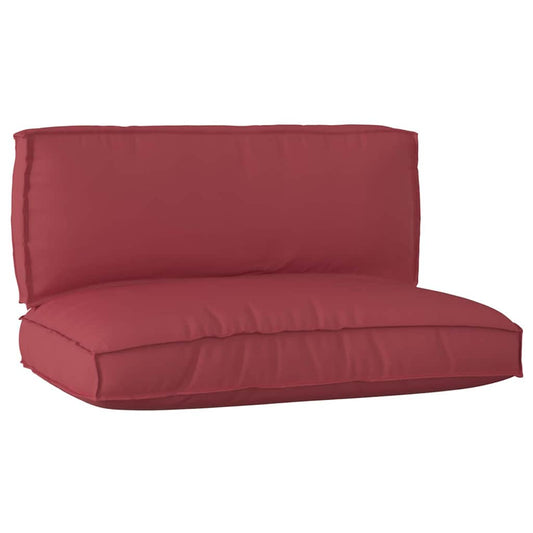 vidaXL Σετ Μαξιλαριών Πάγου 2 pcs Μπορντό 120 x 80 x 12 cm