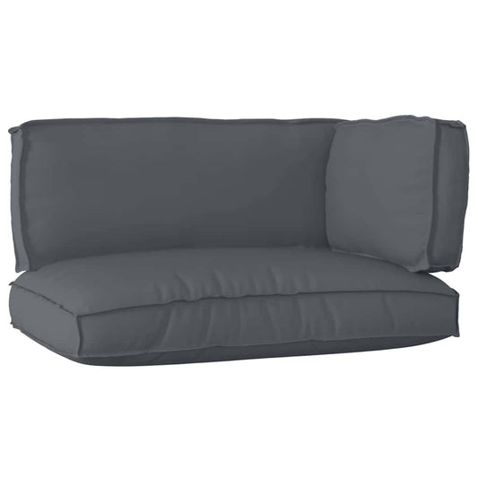 vidaXL Σετ Μαξιλαριών Πάγου 3 pcs Ανθρακί 120 x 80 x 12 cm