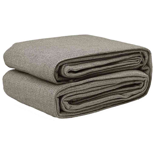 vidaXL Χαλκάκι Σκηνής Ανοιχτό γκρι 250 x 400 cm Πολυαιθυλένιο