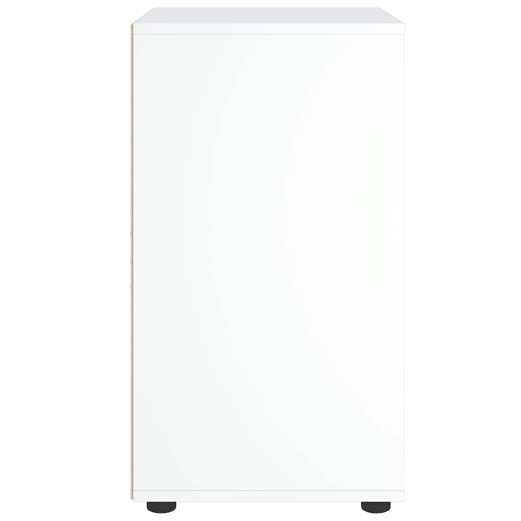 vidaXL Μπουφές VISNES Λευκό 60x40x73 εκ. από Τεχνητό Ξύλο