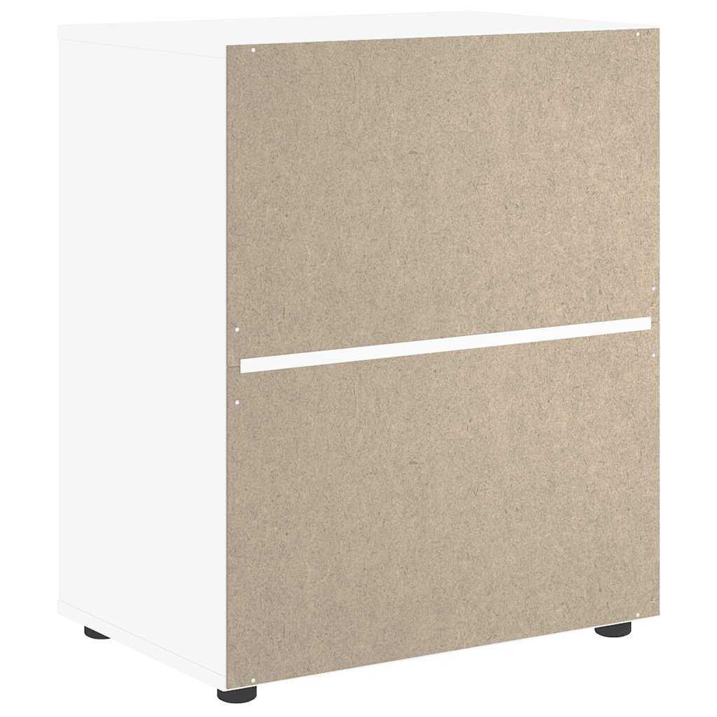 vidaXL Μπουφές VISNES Λευκό 60x40x73 εκ. από Τεχνητό Ξύλο