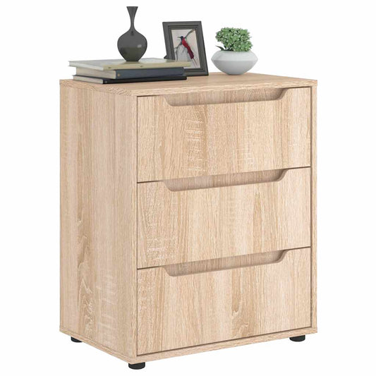 vidaXL Sideboard VISNES Δρυς Sonoma 60x40x73 cm Ξύλο μηχανής