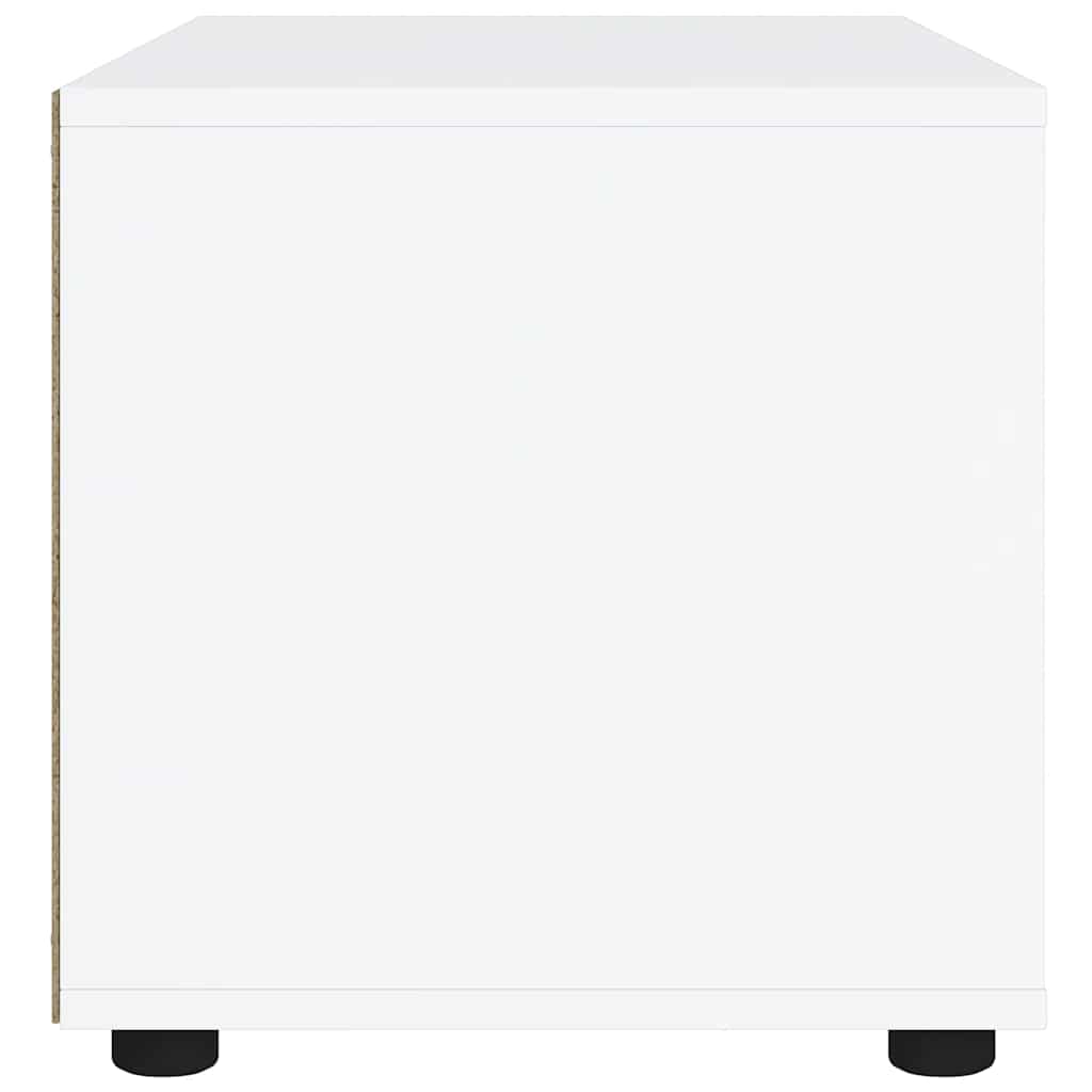 vidaXL Έπιπλο Τηλεόρασης VISNES Λευκό 60x40x38 εκ. από Τεχνητό Ξύλο
