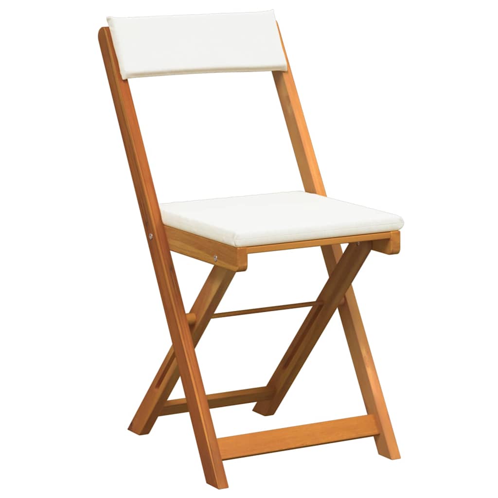 vidaXL Σετ μπιστρό 5 pcs Καφέ Μασίφ ξύλο ακακίας