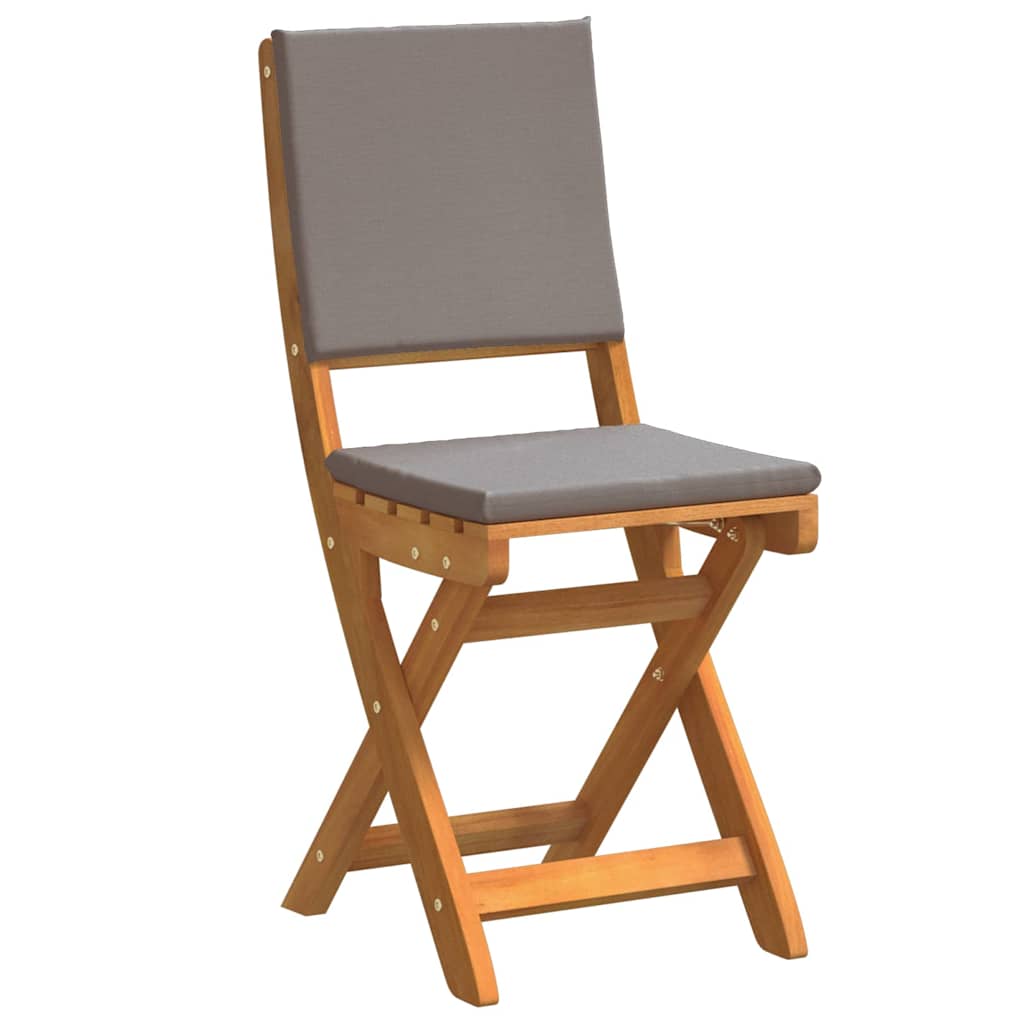 vidaXL Σετ μπιστρό 3 pcs Καφέ Μασίφ ξύλο ακακίας