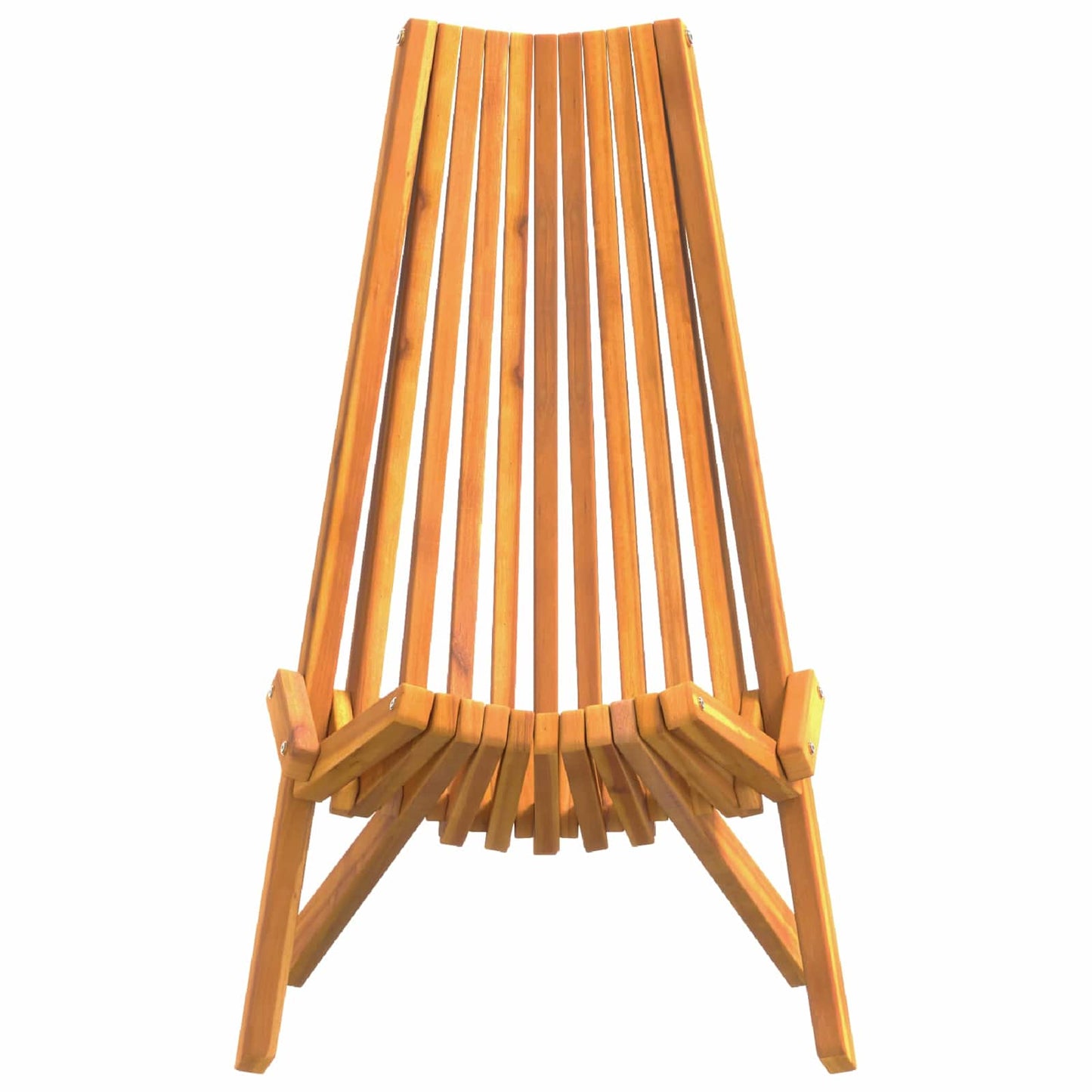 vidaXL Καρέκλα 2 pcs Καφέ 69 x 56 x 84 εκ. Στερεό Ξύλο Ακακίας