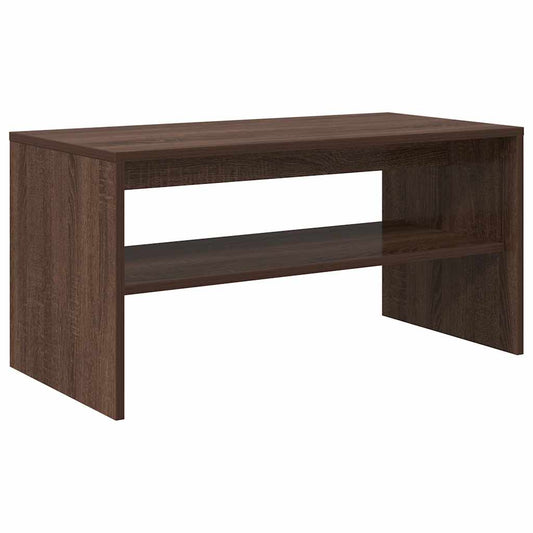 vidaXL Έπιπλο Τηλεόρασης Καφέ Δρυς 80x40x40 εκ. Επεξεργασμένο Ξύλο