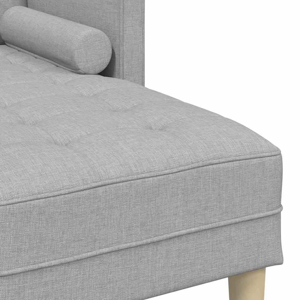 vidaXL Σετ Καναπέ 2 pcs Σκίουρος Γκρί 173 x 131 x 67 εκ Πολυεστέρας