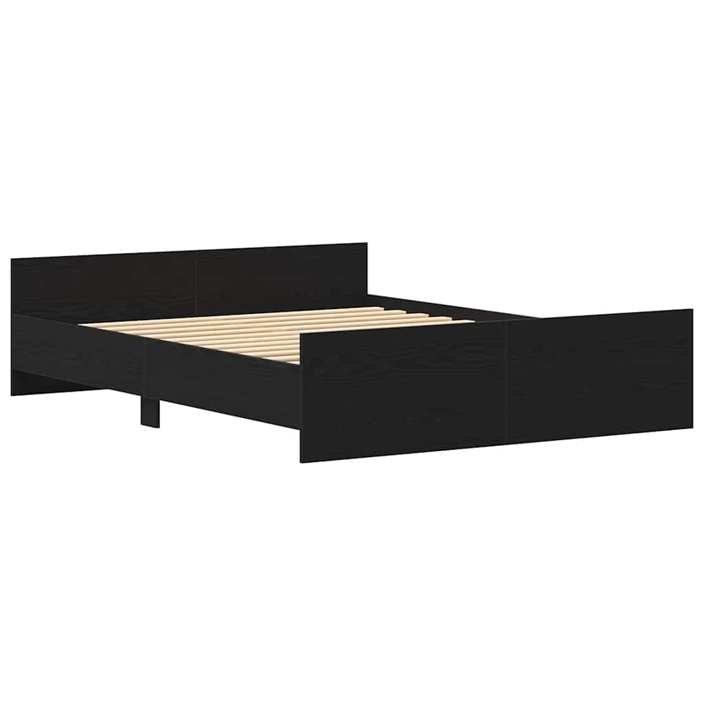 vidaXL Πλαίσιο κρεβατιού χωρίς στρώμα 160x200 εκ. Επεξεργασμένο Ξύλο