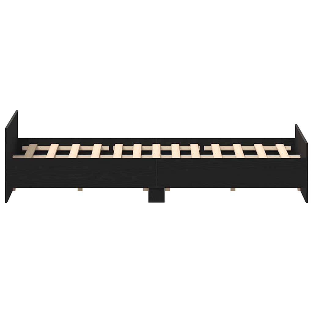 vidaXL Πλαίσιο κρεβατιού χωρίς στρώμα 160x200 εκ. Επεξεργασμένο Ξύλο