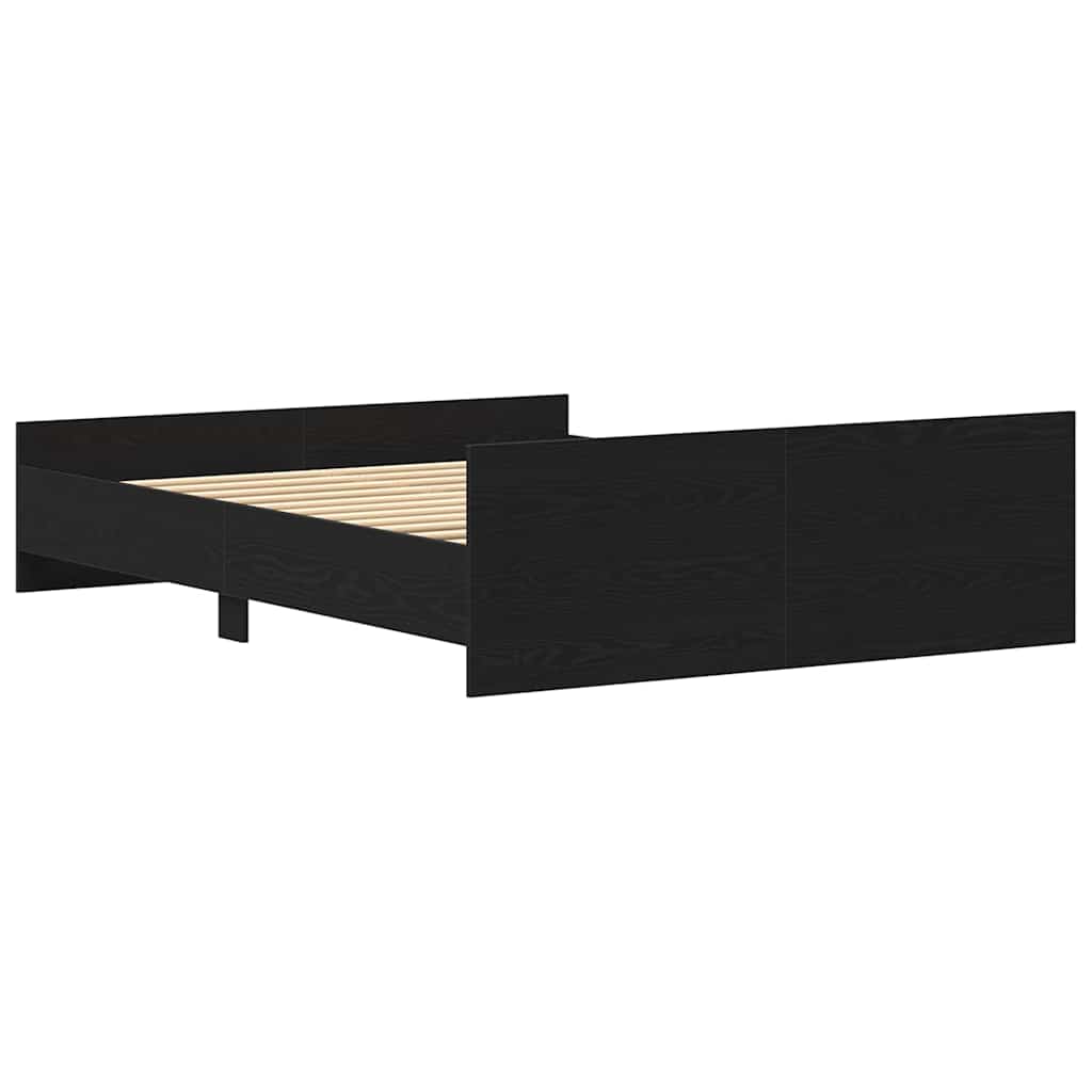 vidaXL Πλαίσιο κρεβατιού χωρίς στρώμα 160x200 εκ. Επεξεργασμένο Ξύλο