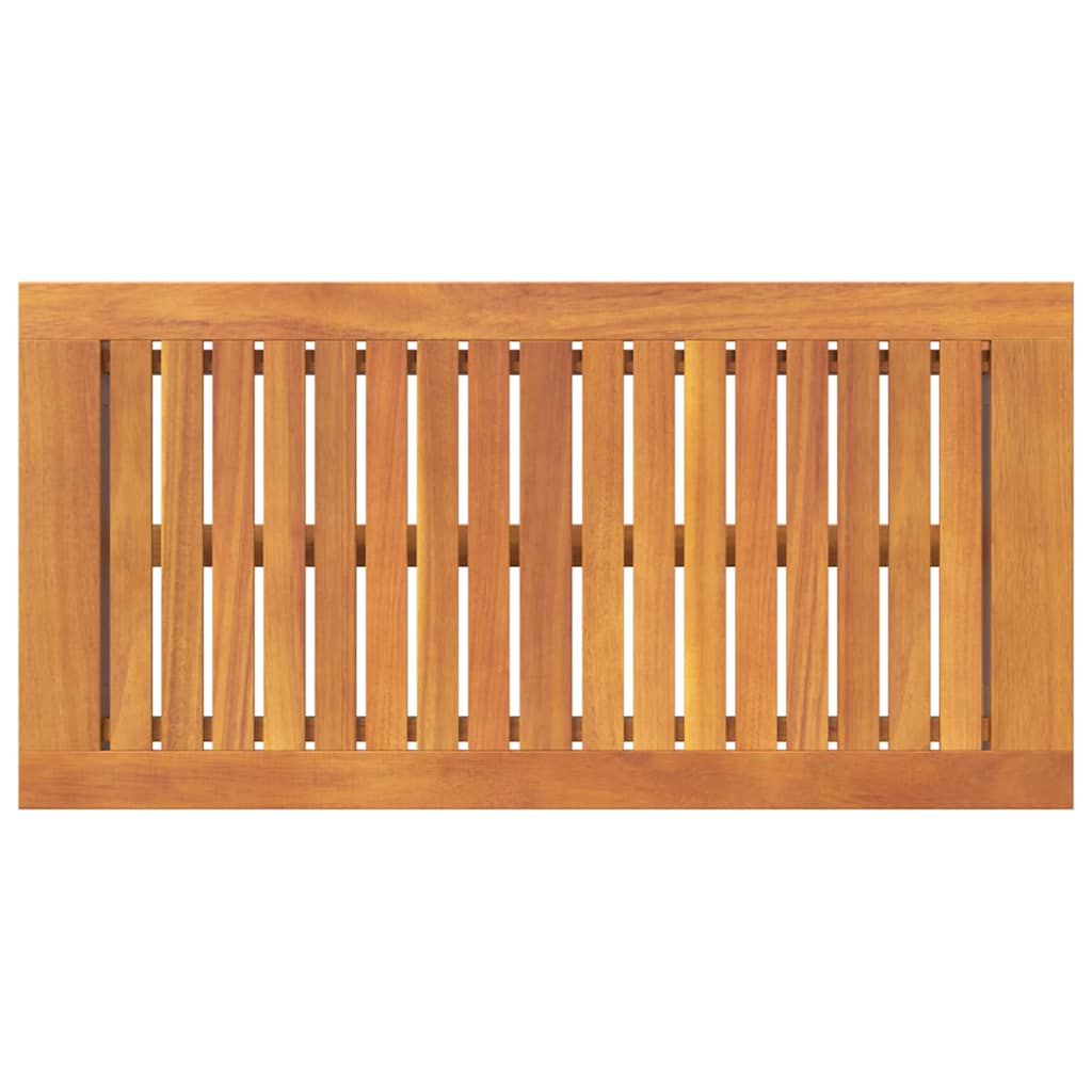 vidaXL Τραπέζι καφέ 90x45x40 εκ Μασίφ ξύλο ακακίας