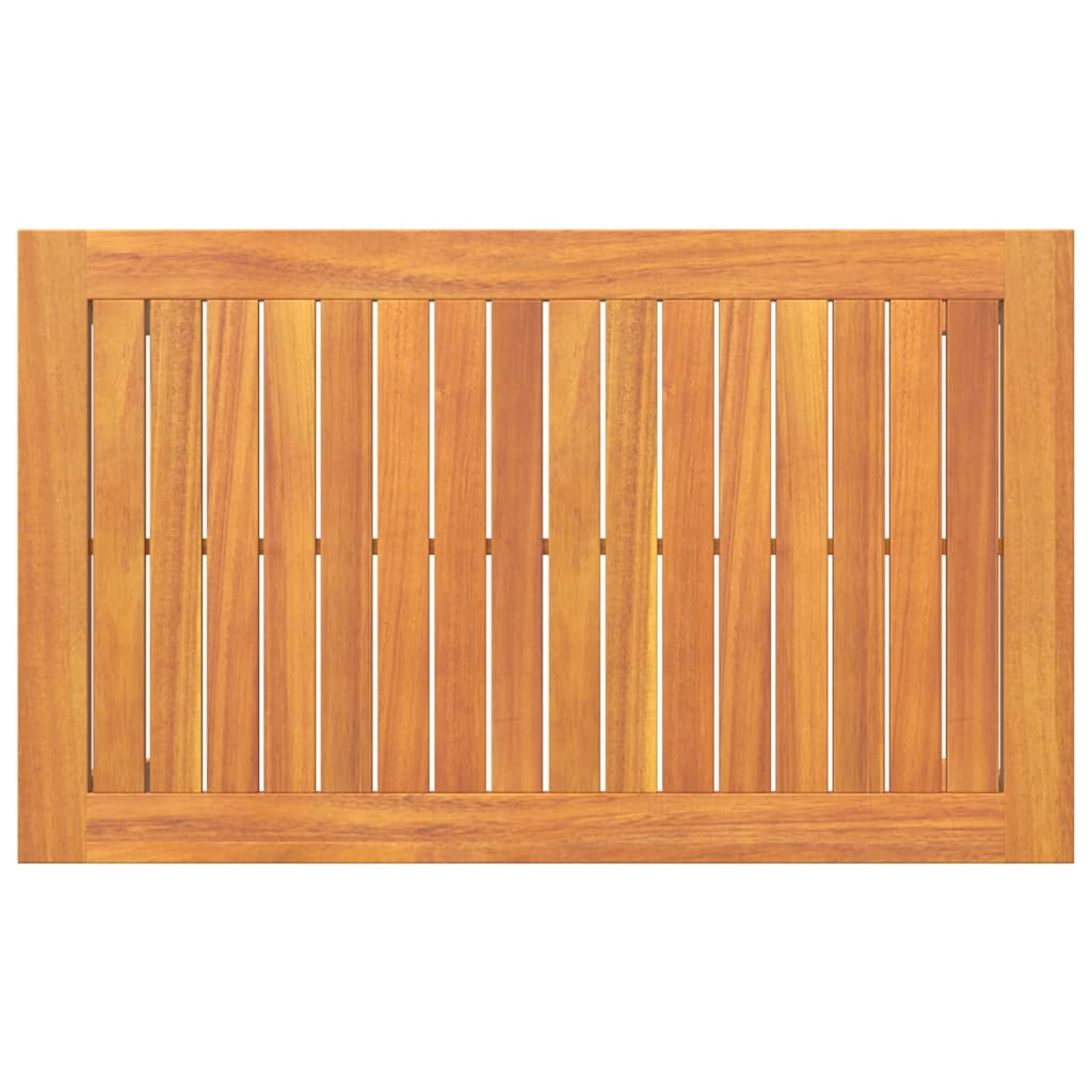 vidaXL Τραπεζάκι σαλονιού Φυσικό Λάδι Στερεό Ξύλο Ακακίας