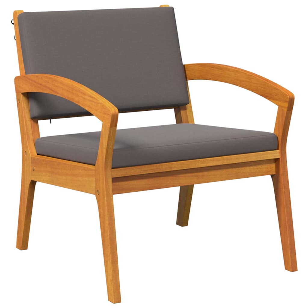 vidaXL Σετ μπιστρό Καφέ 45 x 45 x 38 εκ. Μασίφ ξύλο ακακίας