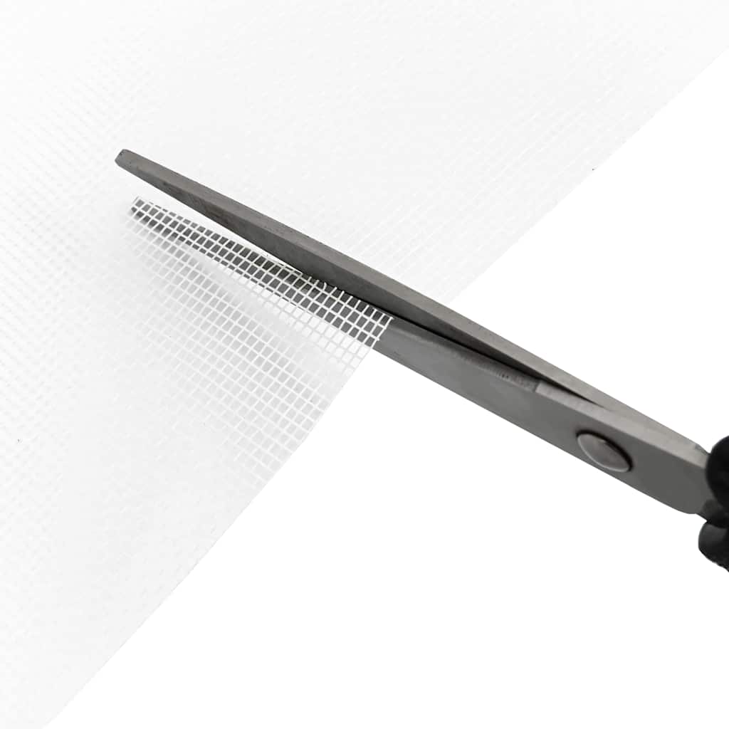 vidaXL Σίτα εντόμων Λευκό 60 x 1000 cm Ατσάλι