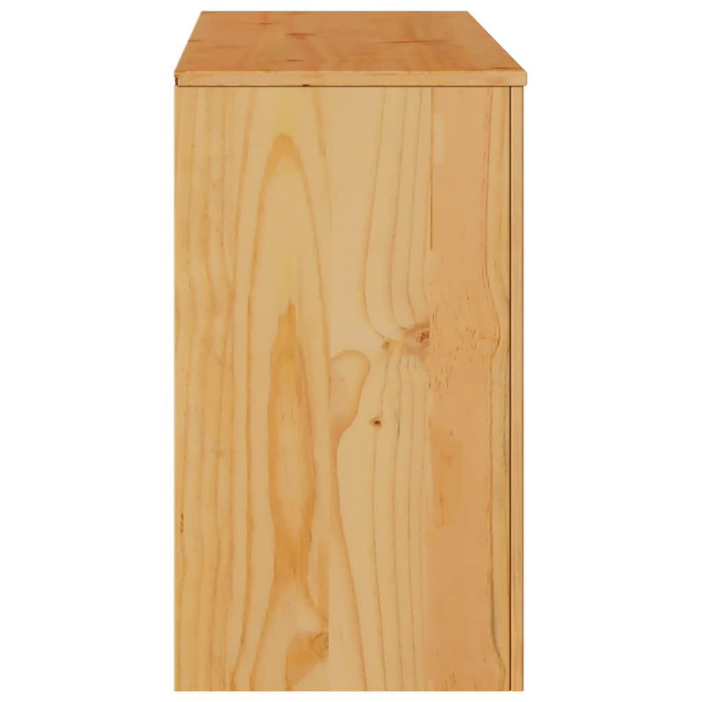 vidaXL Πλαϊνό γραφείο "DRAMMEN" 114x43x75,5 εκ Μασίφ Ξύλο Πεύκου