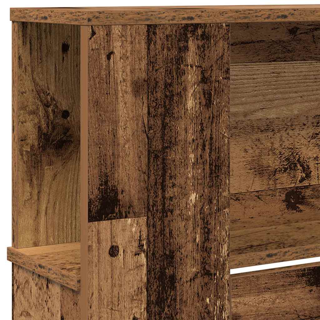 vidaXL Κρεβάτι με Κεφαλάρι 220 x 18,5 x 104,5 εκ. Επεξεργασμένο ξύλο