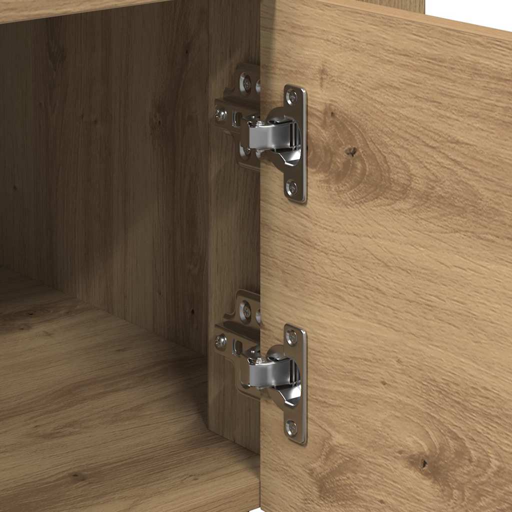 vidaXL Καρότσι Κουζίνας artisan δρυς 60 x 45 x 80 εκ