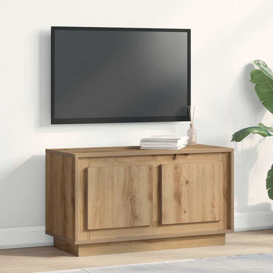 vidaXL Ντουλάπι TV artisan δρυς 80 x 35 x 45 cm Επεξεργασμένο ξύλο