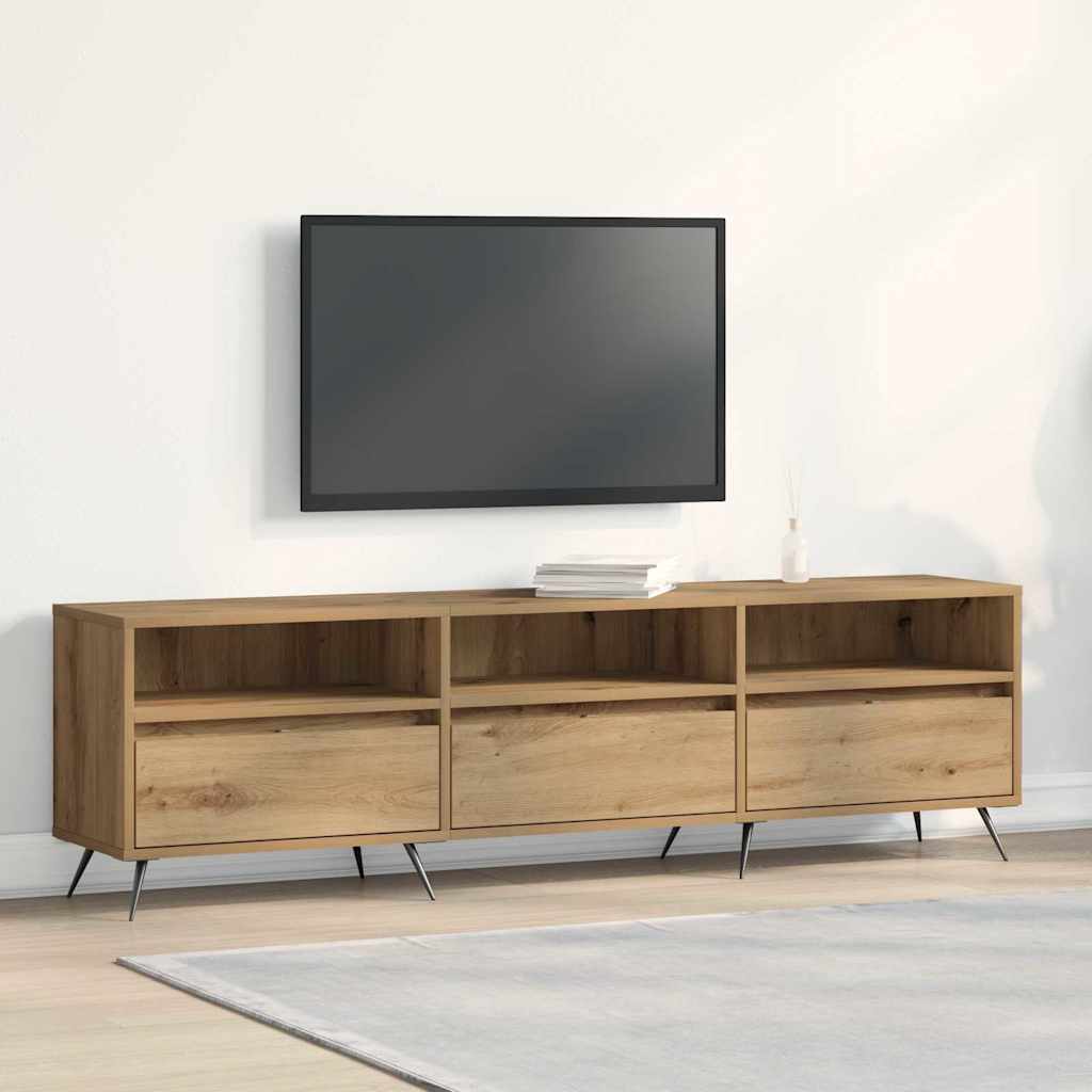 vidaXL Ντουλάπι TV artisan δρυς 150 x 30 x 44,5 εκ. Επεξεργασμένο ξύλο