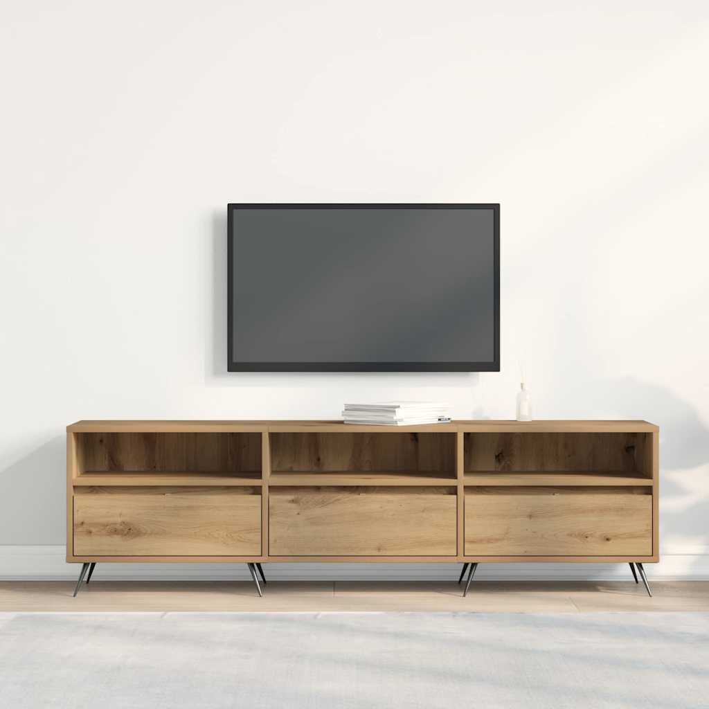 vidaXL Ντουλάπι TV artisan δρυς 150 x 30 x 44,5 εκ. Επεξεργασμένο ξύλο