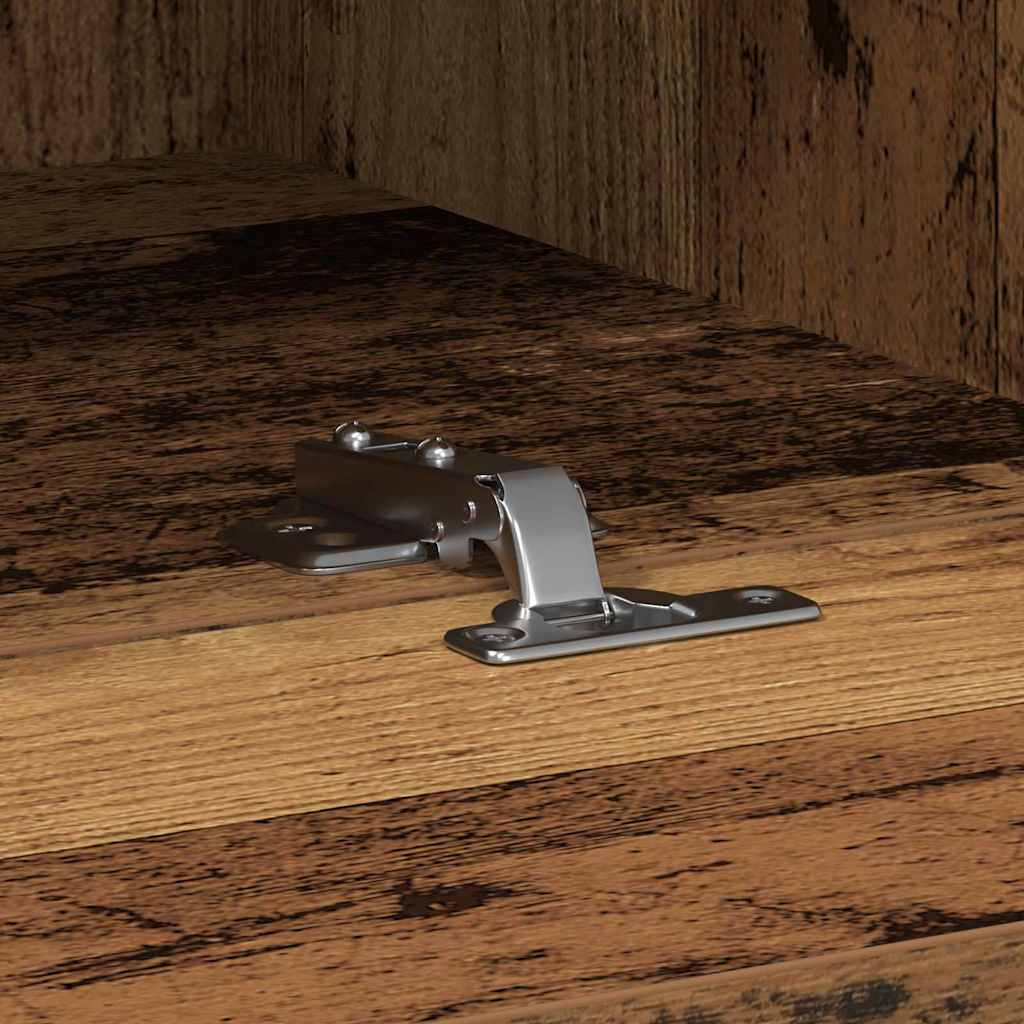 vidaXL Ντουλάπι Τηλεόρασης Τοίχου Παλαιό ξύλο 100 x 30 x 30 cm