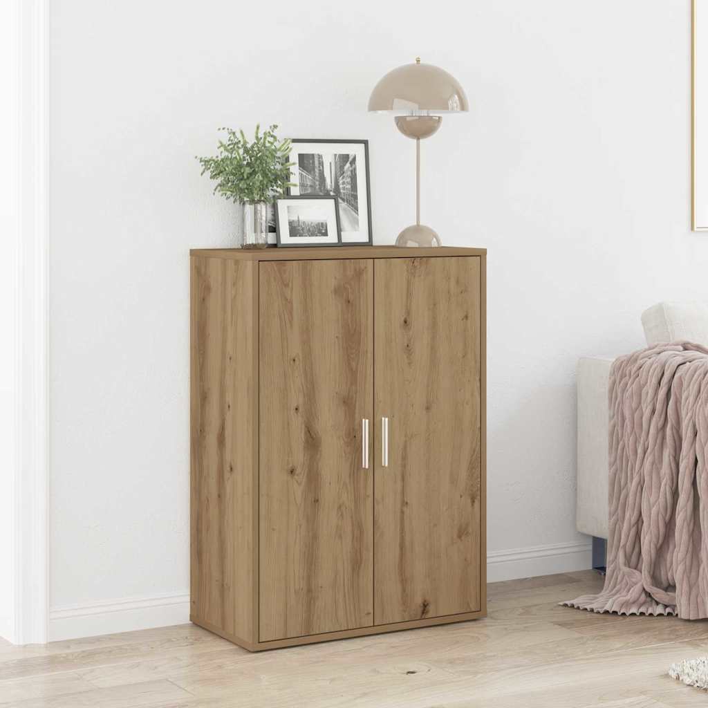 vidaXL Πλαϊνό γραφείο Artisan Oak 60 x 31 x 84 εκ. Επεξεργασμένο ξύλο