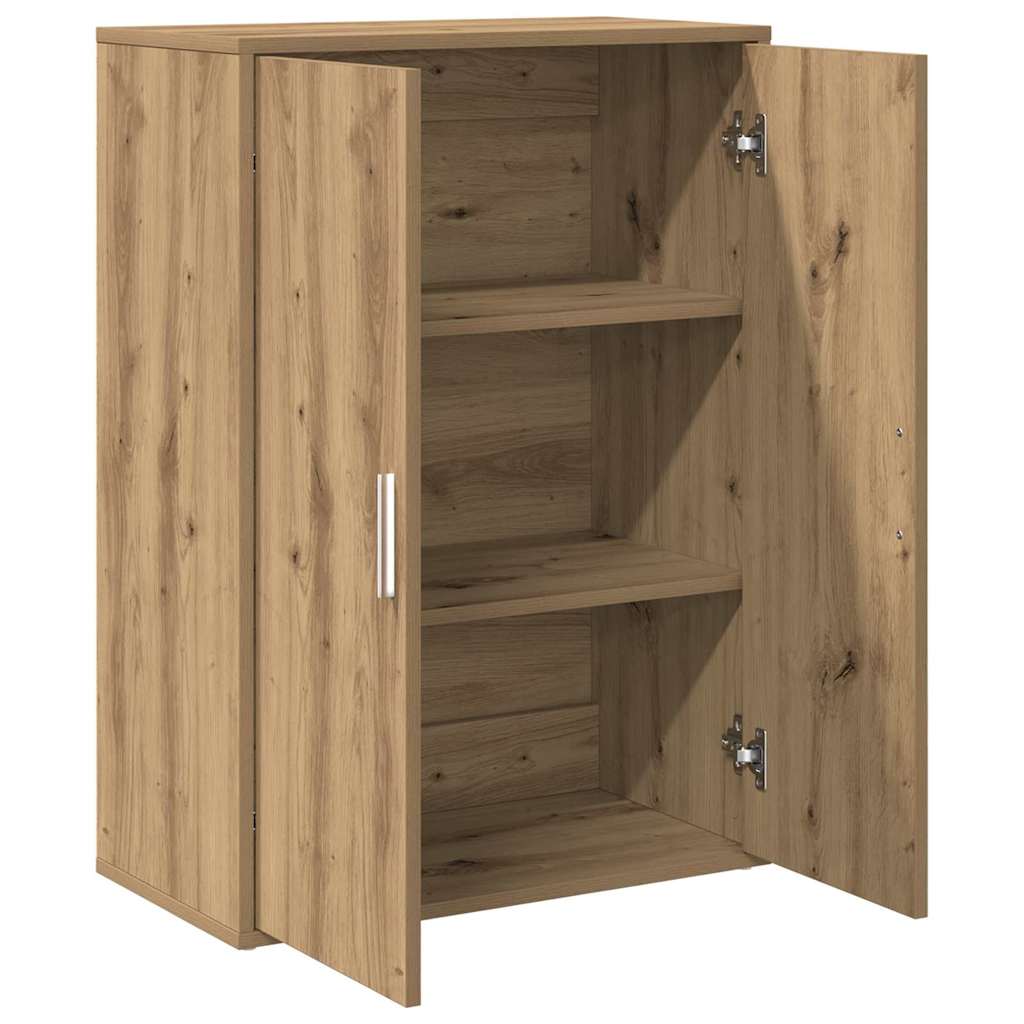 vidaXL Πλαϊνό γραφείο Artisan Oak 60 x 31 x 84 εκ. Επεξεργασμένο ξύλο
