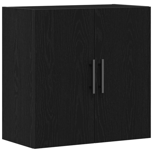 vidaXL Ντουλάπα Τοίχου Μαύρη δρυς 60 x 31 x 60 εκ. Επεξεργασμένο ξύλο