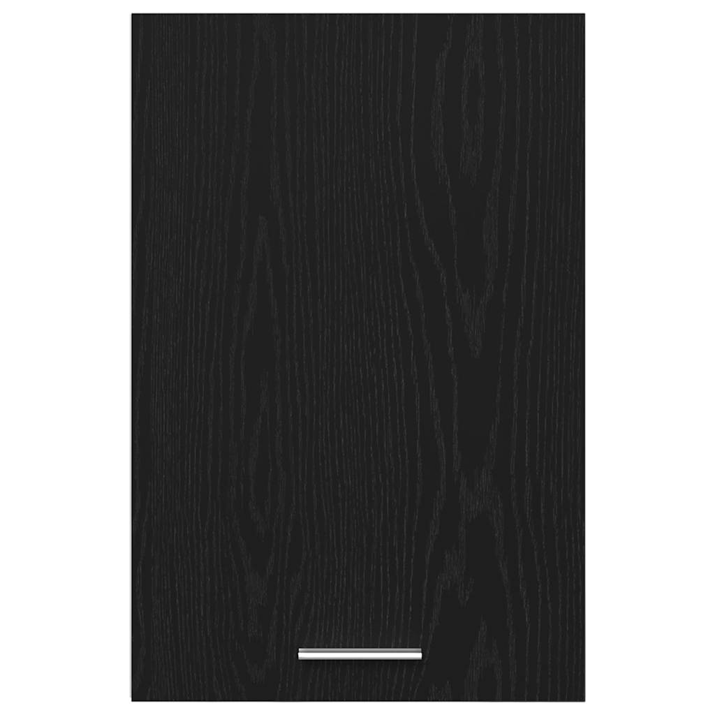 vidaXL Κρεμαστό Ντουλάπι Μαύρο Δρυς 40x31x60 εκ. από Τεχνητό Ξύλο