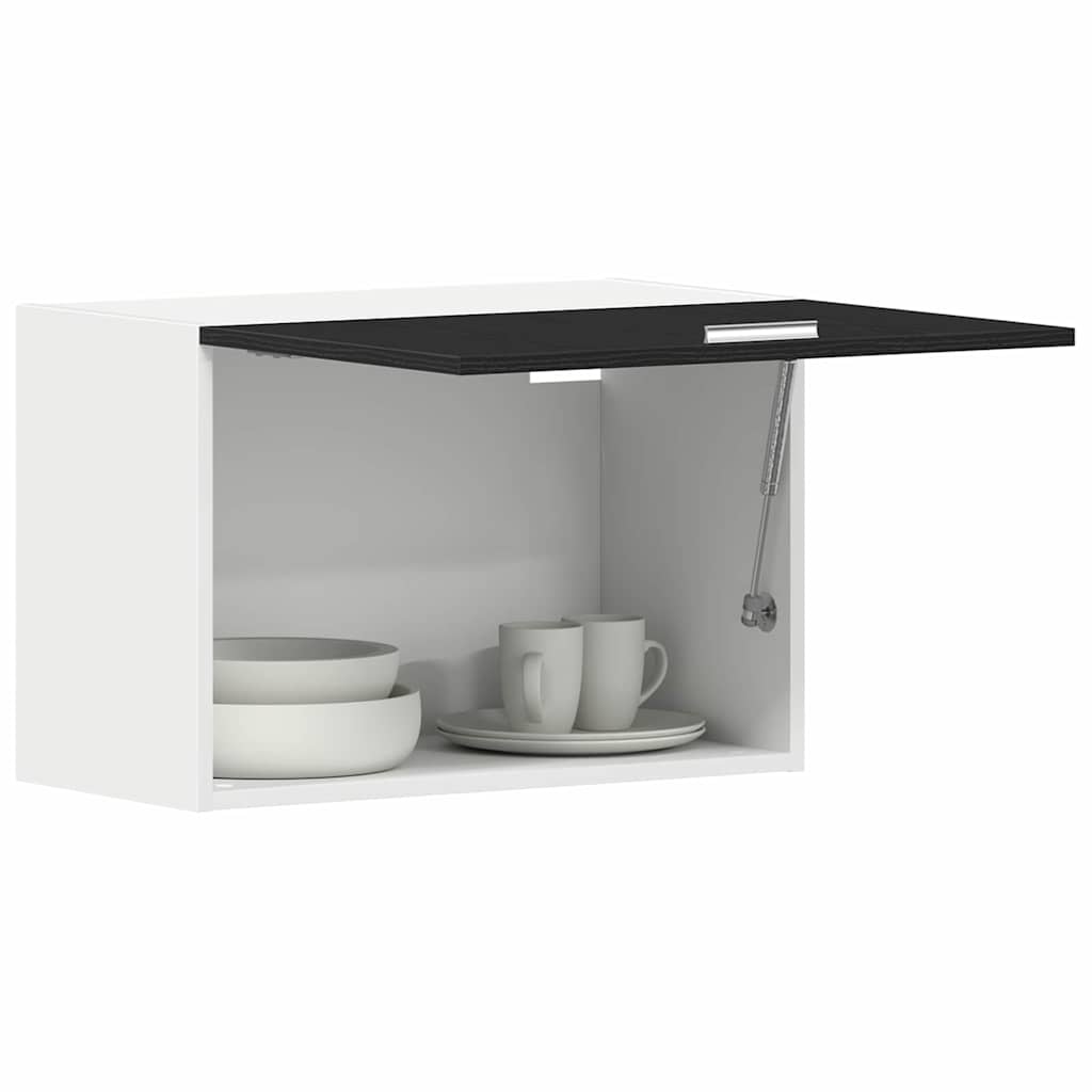 vidaXL Κρεμαστό ντουλάπι Επιτοίχιο Μαύρη δρυς 60 x 31 x 60 εκ.