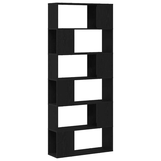 vidaXL Σετ επίπλου τηλεόρασης Επιτοίχιο Μαύρο 80 x 24 x 186 cm