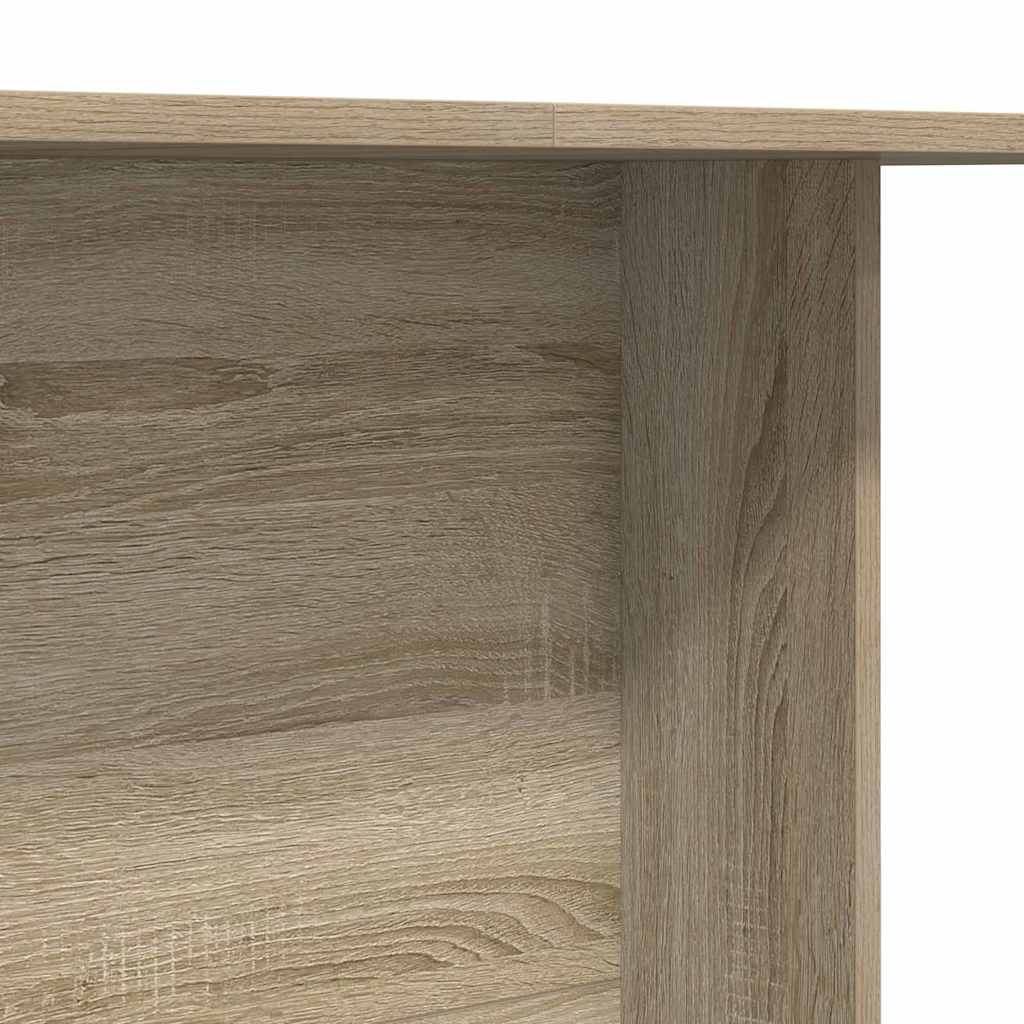 vidaXL Τραπεζαρία Δρύς Sonoma 110 x 60 x 75 cm Επεξεργασμένο ξύλο