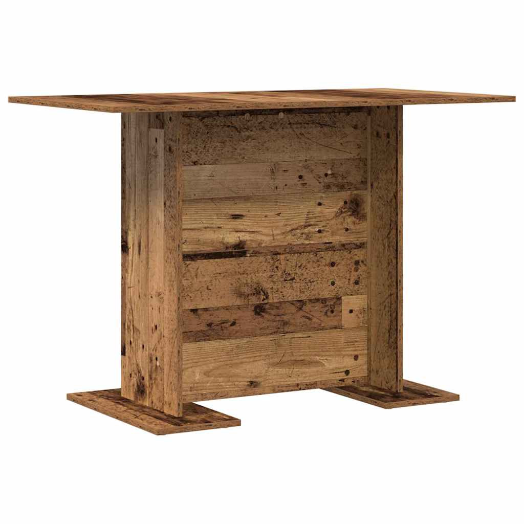 vidaXL Τραπεζαρία Παλιό ξύλο 110 x 60 x 75 cm Επεξεργασμένο ξύλο