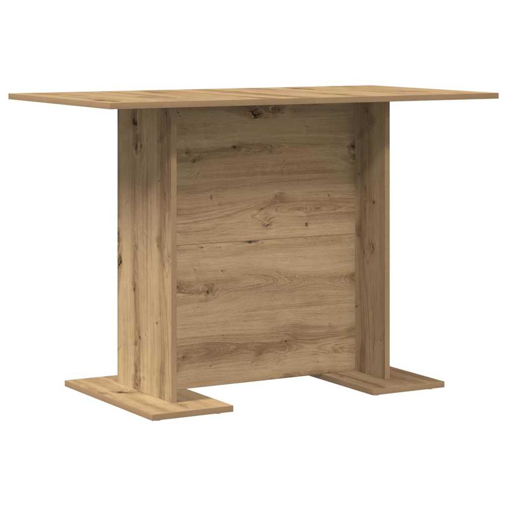vidaXL Τραπεζαρία artisan δρυς 110 x 60 x 75 cm Επεξεργασμένο ξύλο