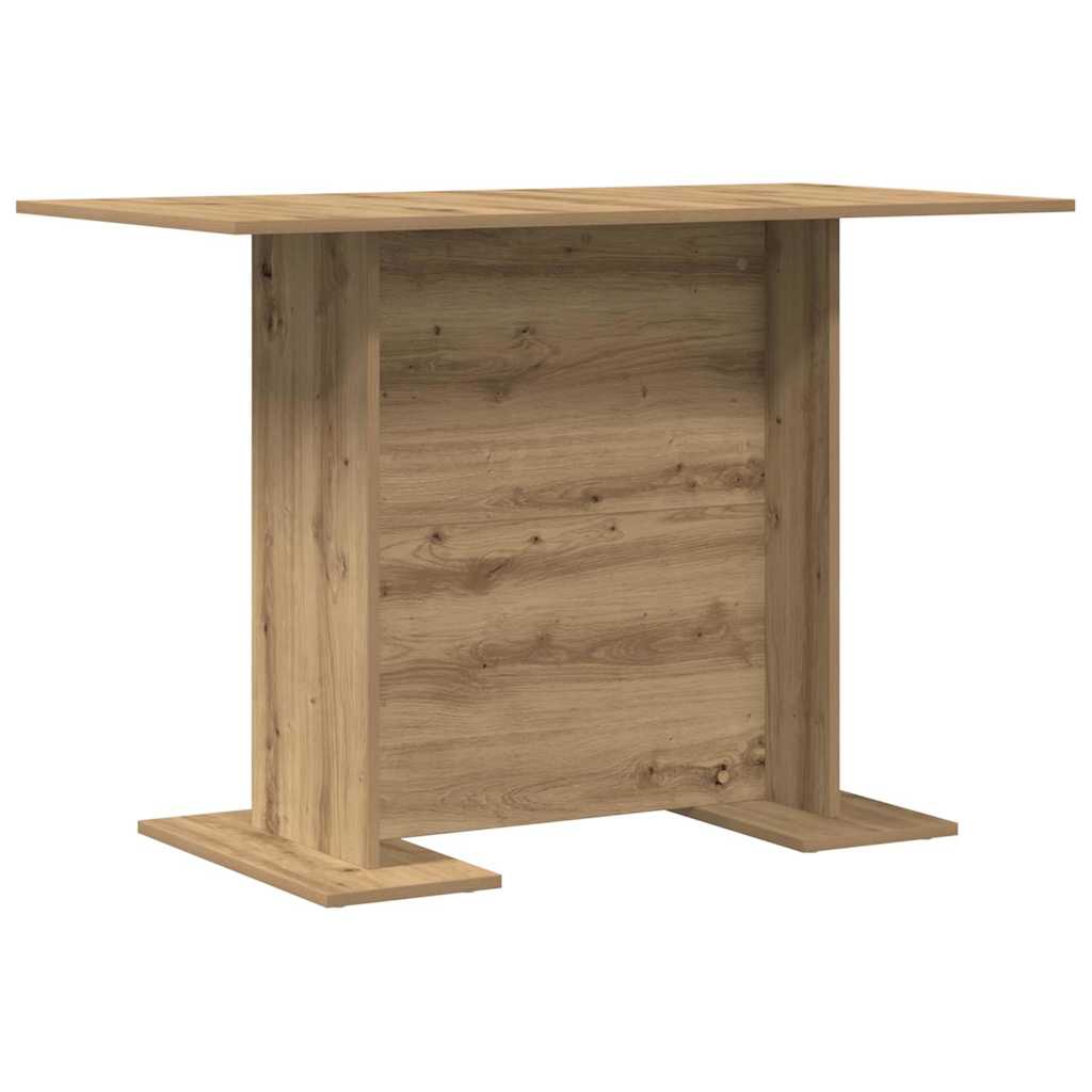 vidaXL Τραπεζαρία artisan δρυς 110 x 60 x 75 cm Επεξεργασμένο ξύλο